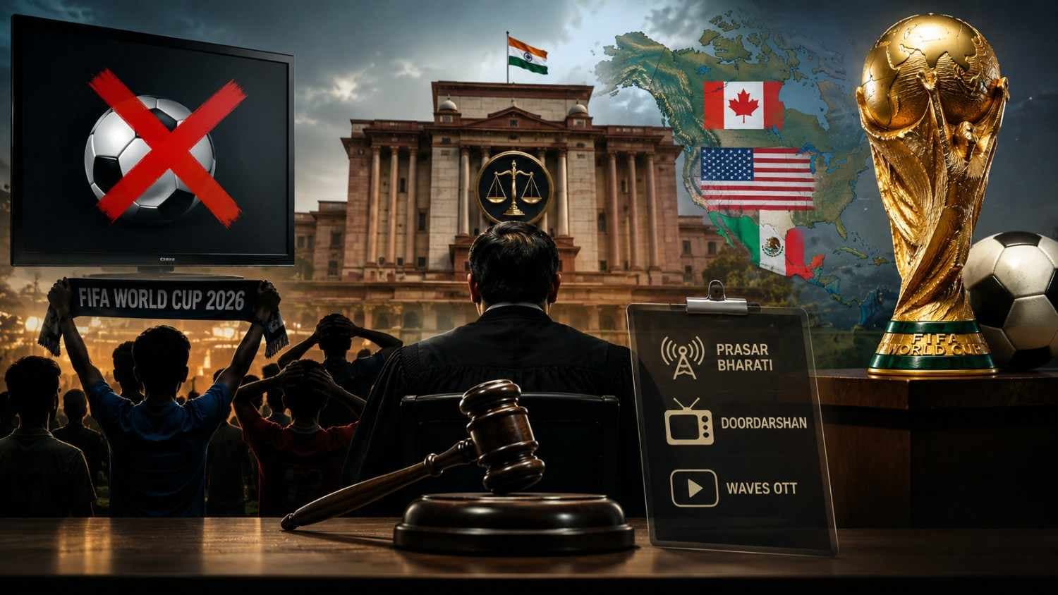 Delhi HC Issues Notice on Plea for Free FIFA World Cup 2026 Broadcast