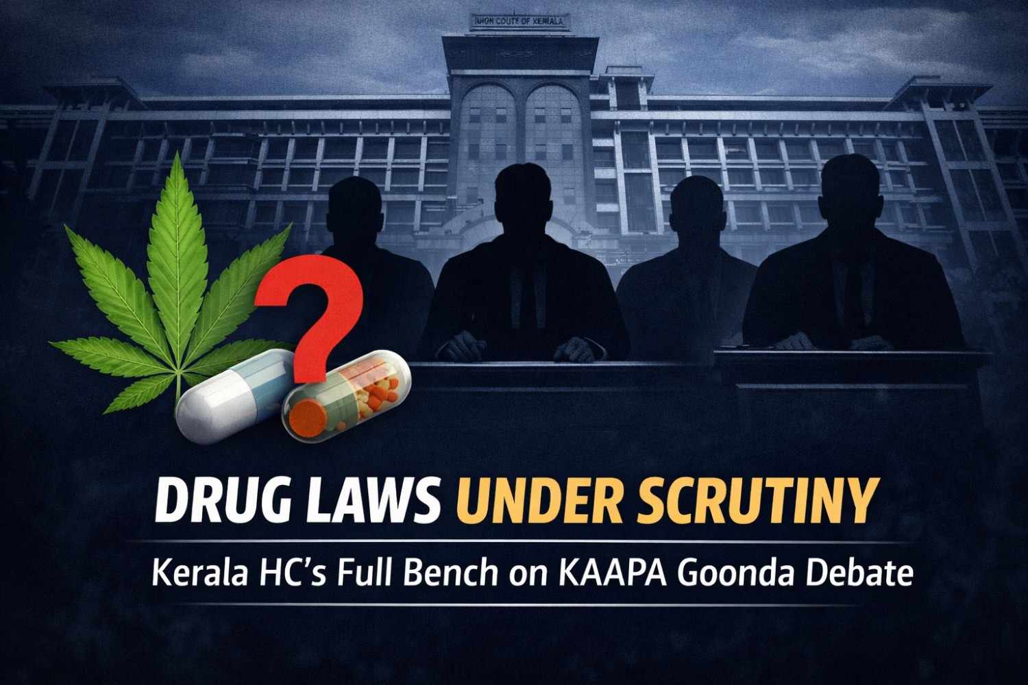 Kerala HC Takes Strong Stand on Drugs: Five-Judge Bench to Clarify ‘Goonda’ Status