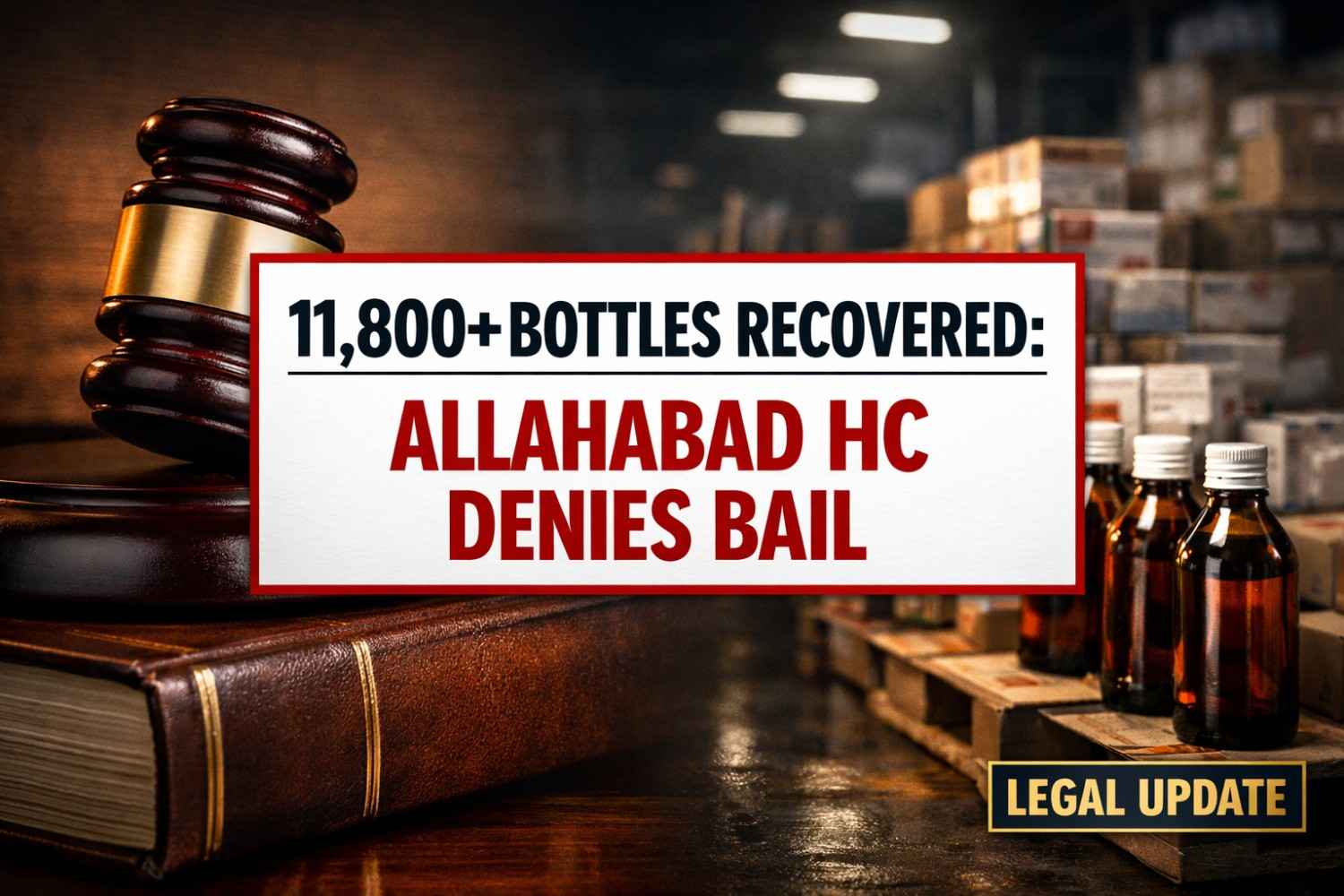 Codeine Preparations Exceeding Permissible Limits Attract NDPS Act: Allahabad High Court Denies Bail in Massive Cough Syrup Diversion Case