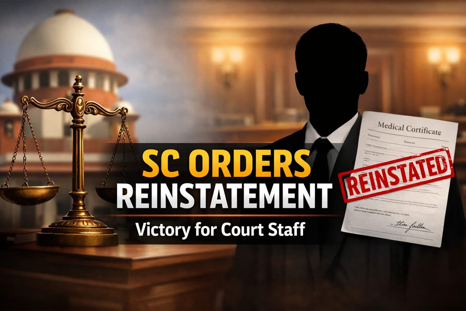 "Greater The Charge, Stricter The Proof": Supreme Court Sets Aside Dismissal of Telangana Court Staff Over Forgery Allegations; Orders Immediate Reinstatement