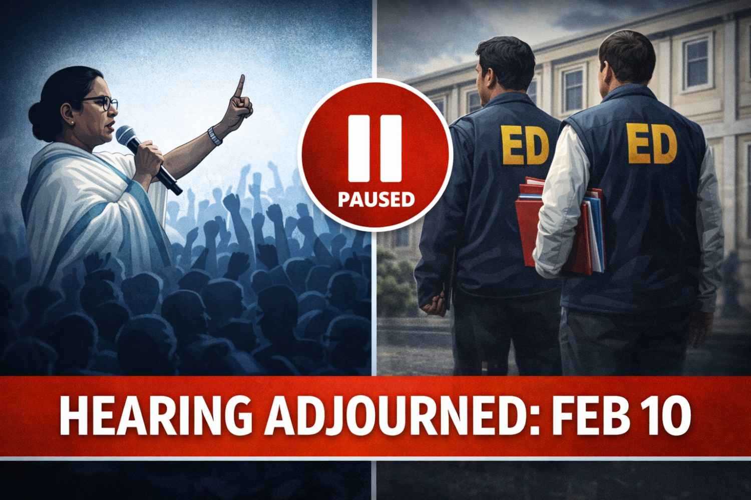 SC Adjourns ED vs. Mamata Banerjee Hearing to Feb 10; Interim Stay on FIRs to Continue