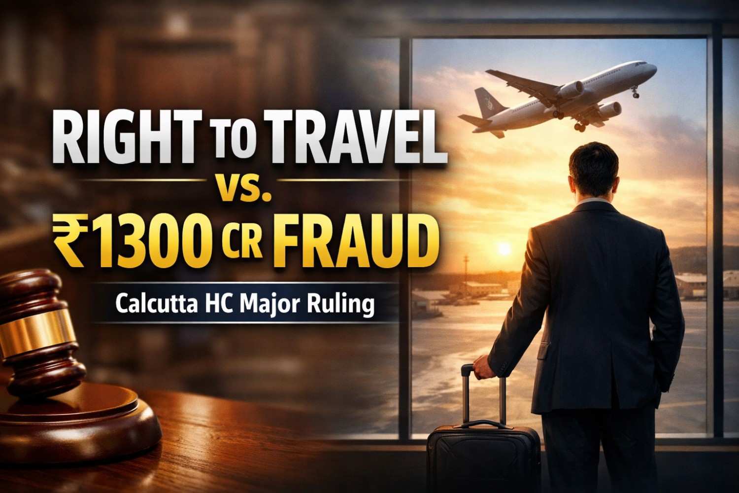 Right To Travel Not Absolute In Economic Offences: Calcutta High Court Refuses To Quash LOC Against Ex-Pharma Employee In ₹1,300 Crore SFIO Probe
