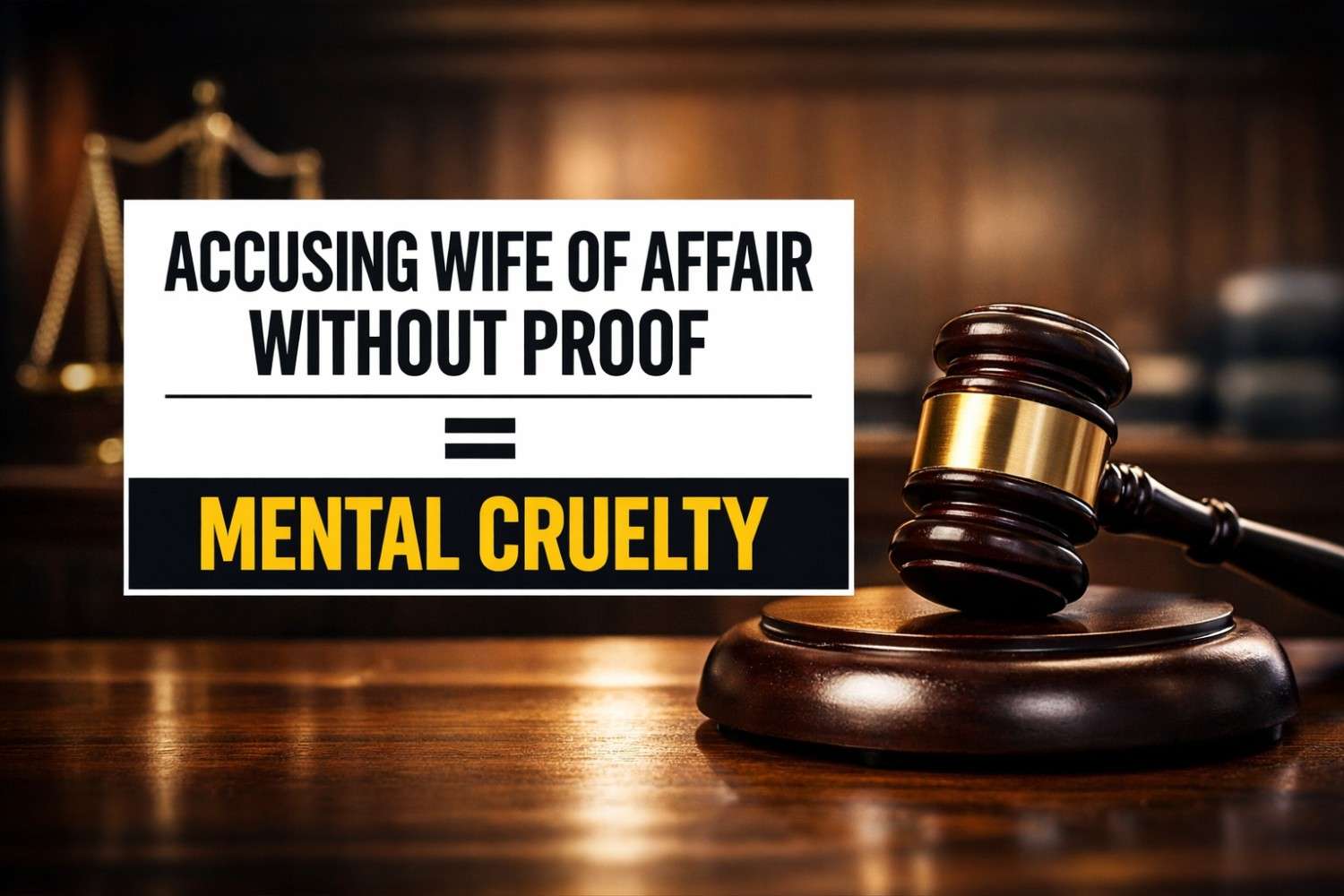 Accusing Wife of Extra-Marital Affair Without Proof is Mental Cruelty: Karnataka High Court Denies Divorce to Husband