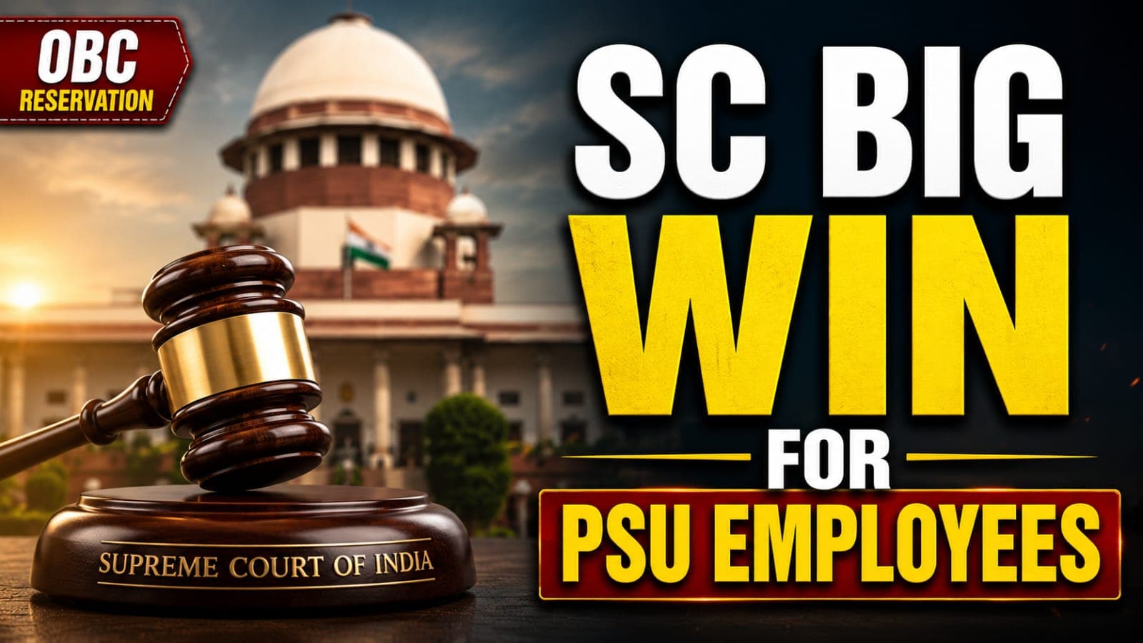 Supreme Court Rules: Children of PSU Employees Cannot Be Denied OBC Benefits Solely Based on Income