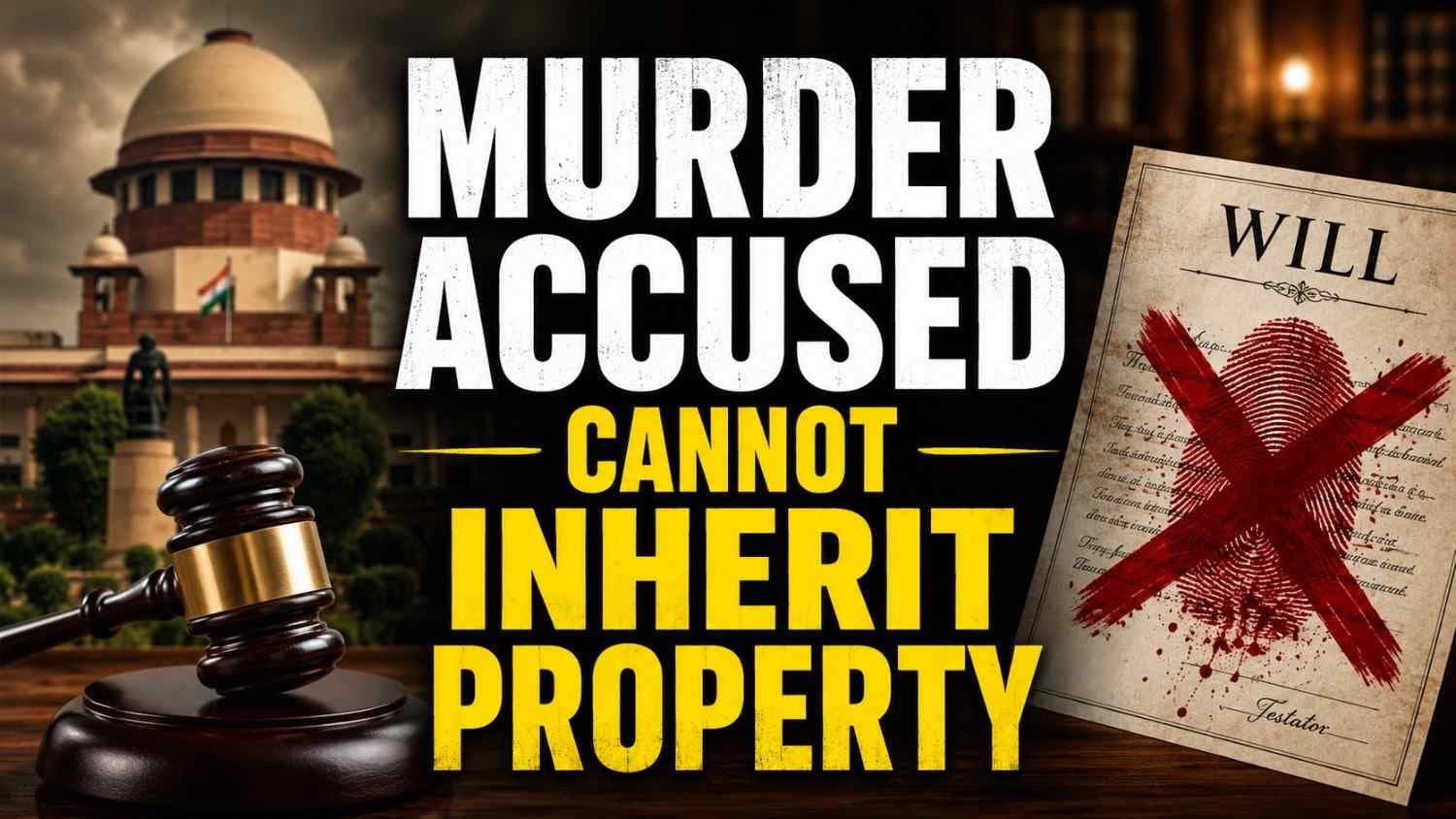 Can a Murder Accused Inherit Property? Supreme Court Clarifies Section 25 of Hindu Succession Act