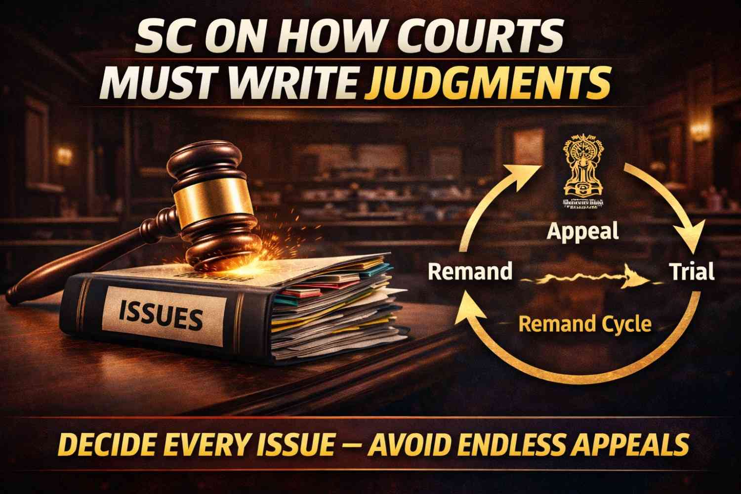 Supreme Court: Judgments Must Address All Issues, Not Just One Winning Point