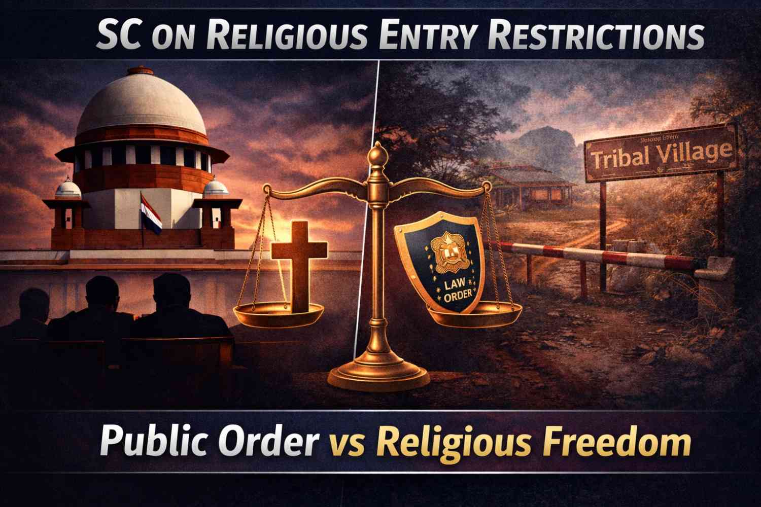 SC Refuses to Interfere With Restrictions on Missionaries Entering Tribal Villages in Chhattisgarh