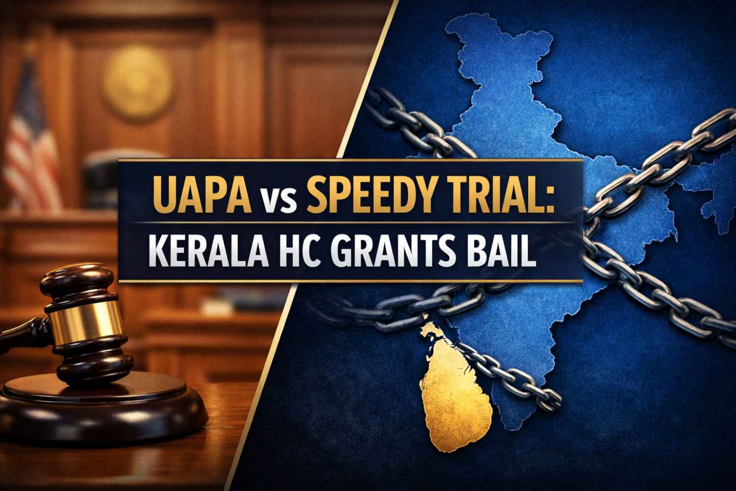 Right to Speedy Trial Overpowers UAPA: Kerala High Court Grants Bail to Alleged LTTE Operative After 4 Years