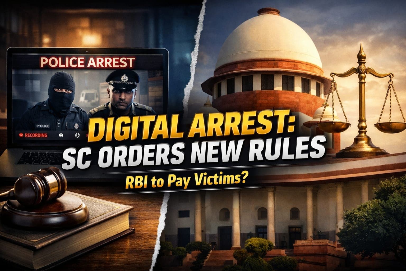 Supreme Court Steps Up Against 'Digital Arrest' Scams: MHA Proposes New Rules, RBI to Fix Bank Liability