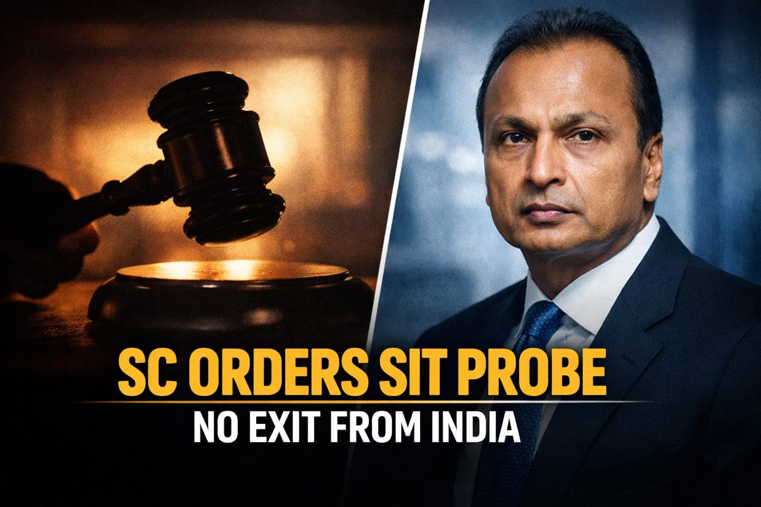 SC Directs ED to Form Special Investigation Team (SIT) to Probe Alleged RCOM Bank Fraud; Anil Ambani Undertakes Not to Leave India