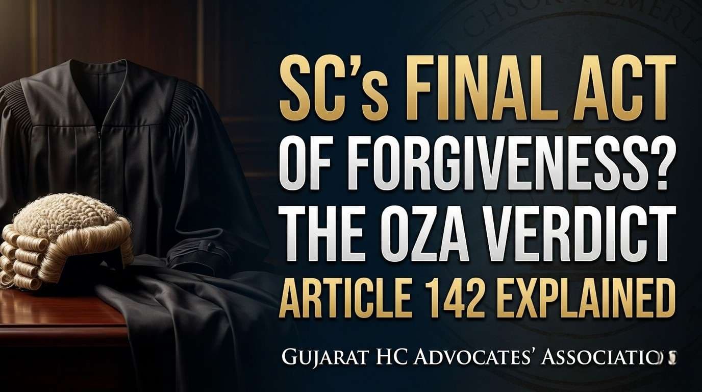 SC Grants "Final Act of Forgiveness" to Yatin Oza: Contempt Conviction Shelved | Senior Gown Update