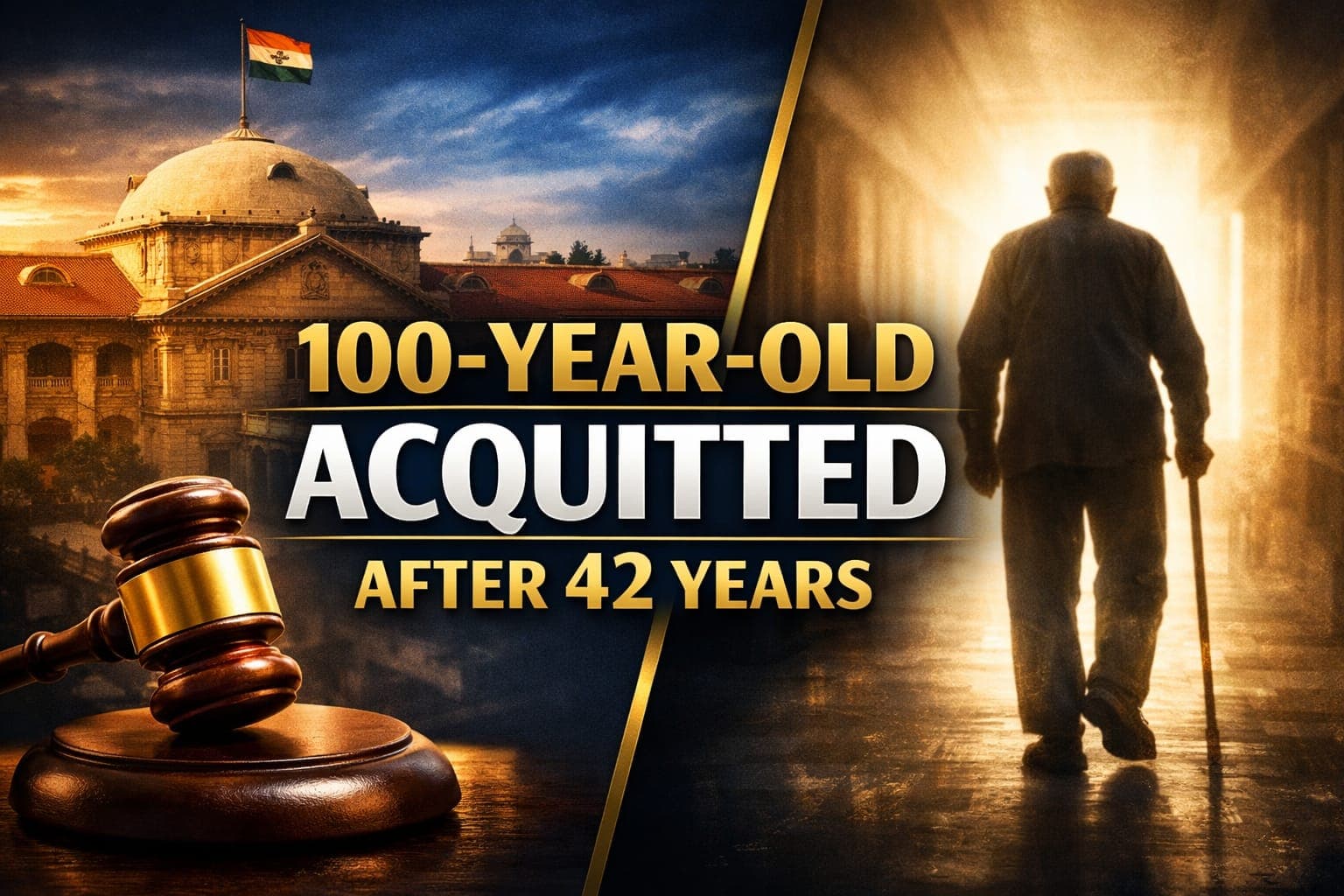 Justice At The Twilight: Allahabad High Court Acquits 100-Year-Old Man After 42-Year Legal Battle In Murder Case
