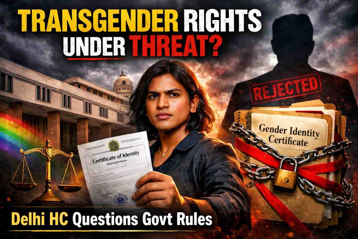 Delhi High Court Examines Constitutional Validity of Transgender Amendment Rules