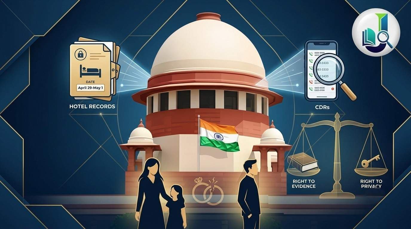 Supreme Court Declines to Intervene in Delhi High Court Order Permitting Wife to Obtain Husband’s Hotel and Call Detail Records in Adultery Suit