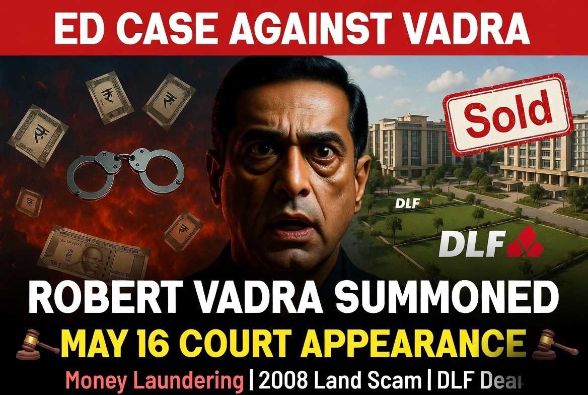 Delhi Court Takes Cognisance of ED Case Against Robert Vadra