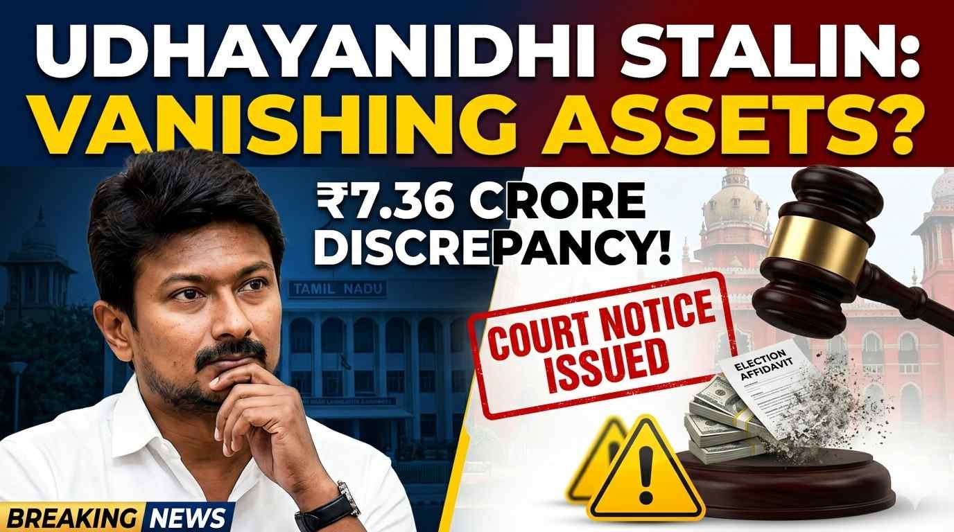 Madras HC Issues Notice on Udhayanidhi Stalin Poll Affidavit Discrepancies