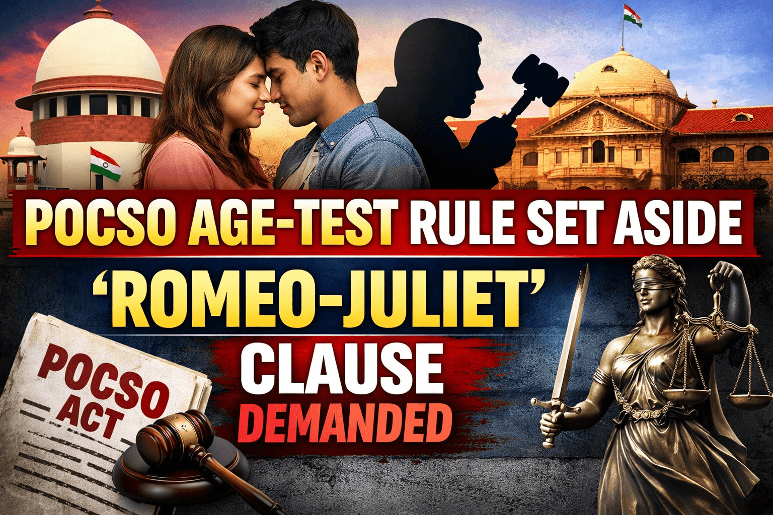 SC Set Aside Allahabad HC's Mandatory Age-Test Directions in POCSO Cases; Urges Centre to Consider ‘Romeo-Juliet’ Clause to Curb Misuse