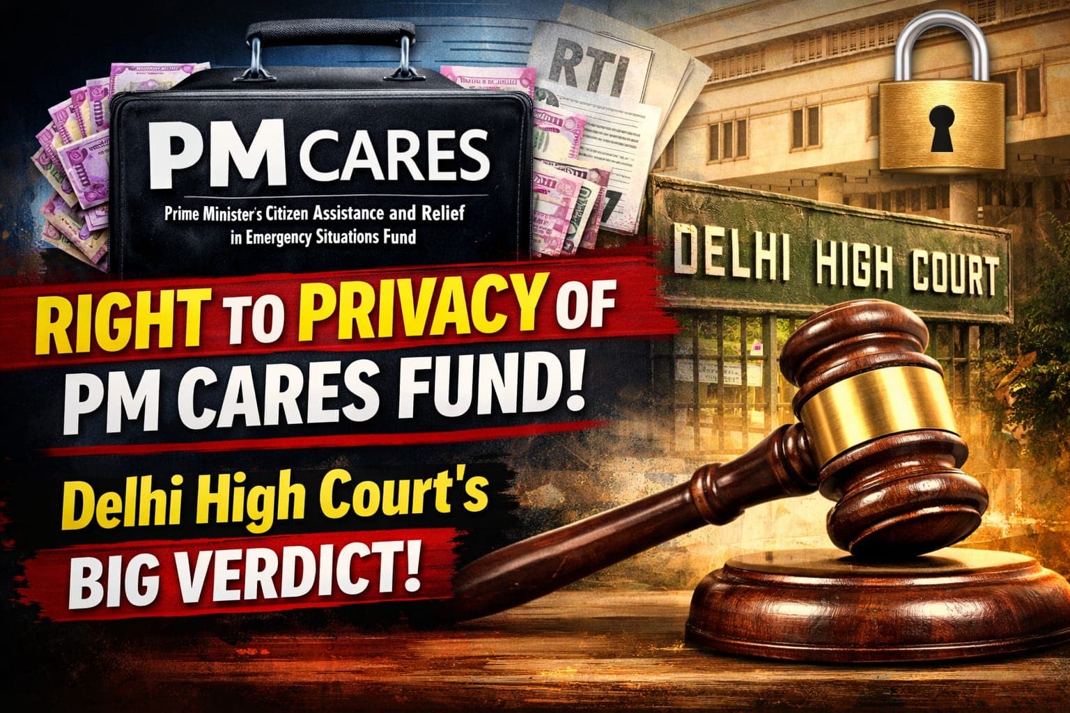 Right to Privacy of PM CARES Fund: Delhi High Court Says Public Authorities Don't Lose Privacy Rights under RTI