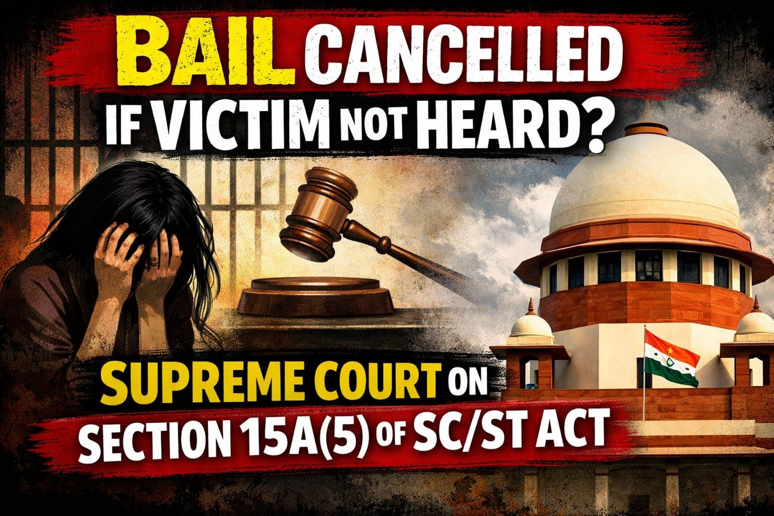 Can Bail Be Cancelled if a Victim Isn't Properly Heard? Supreme Court Explains the Scope of Section 15A(5) of SC/ST Act