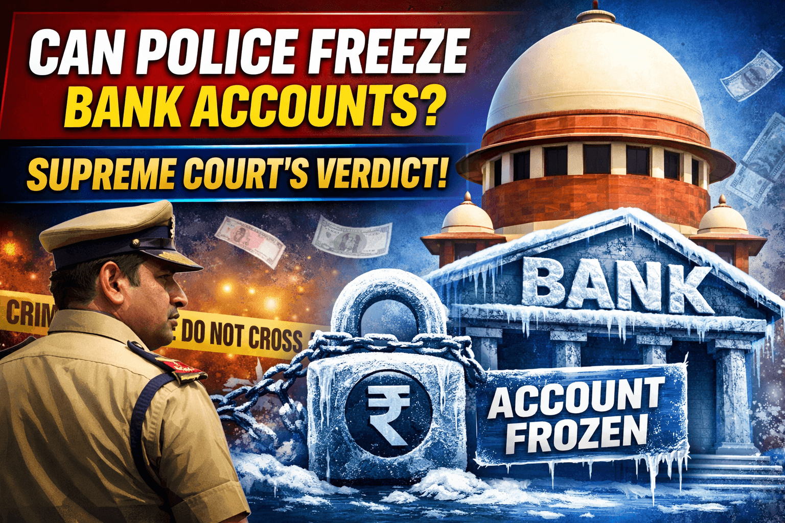 Can Police Freeze Bank Accounts Under CrPC When the Prevention of Corruption Act Applies? Supreme Court Clarifies