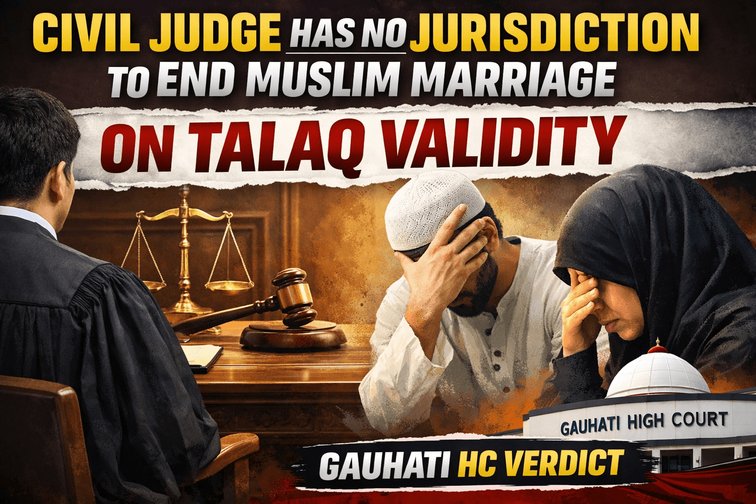 Civil Judge Has No Jurisdiction to Terminate Muslim Marriage While Deciding Talaq Validity: Gauhati HC