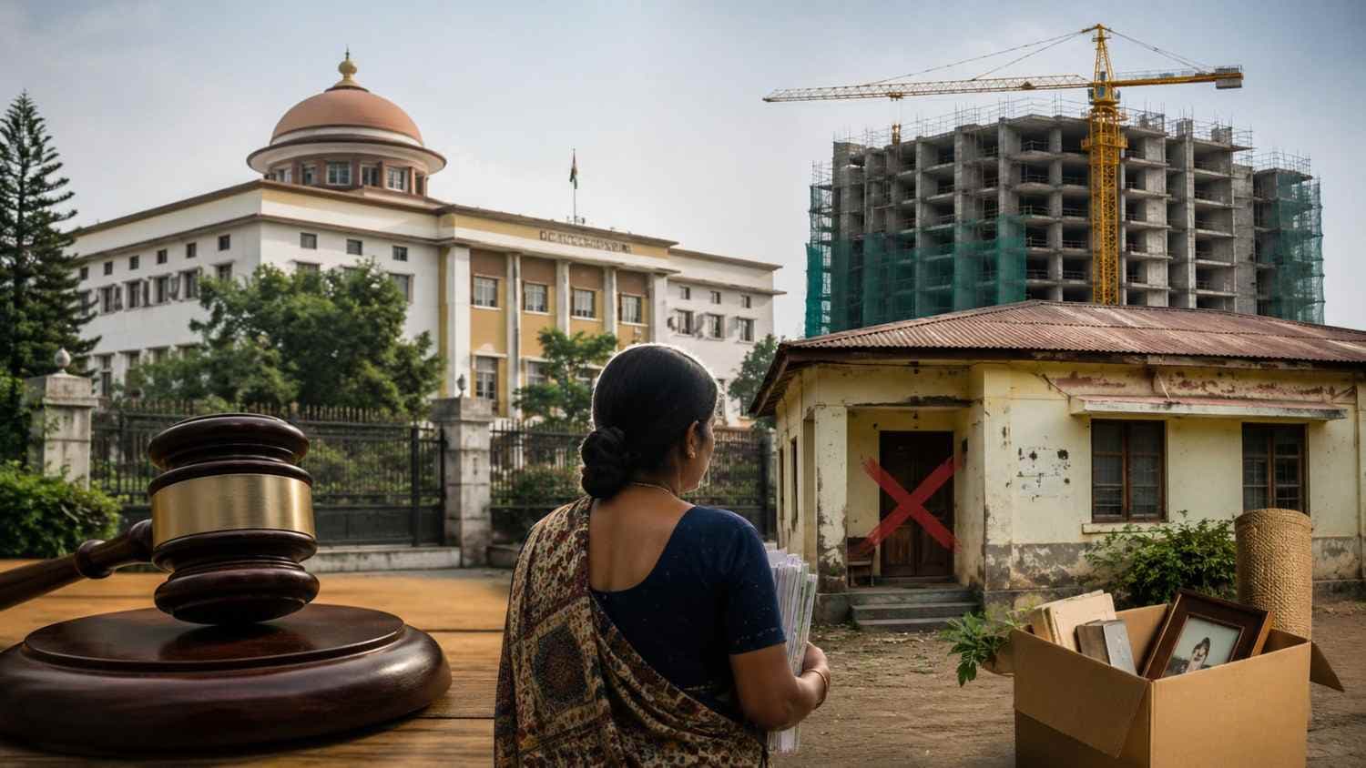 Gauhati High Court Upholds Eviction of Government Employee from Official Quarter for Public Interest Redevelopment