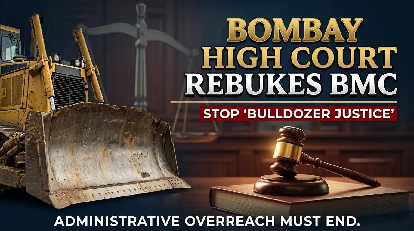 Bombay HC Slams BMC Over "High-Handed" Demolition: Stop Bullying Citizens!