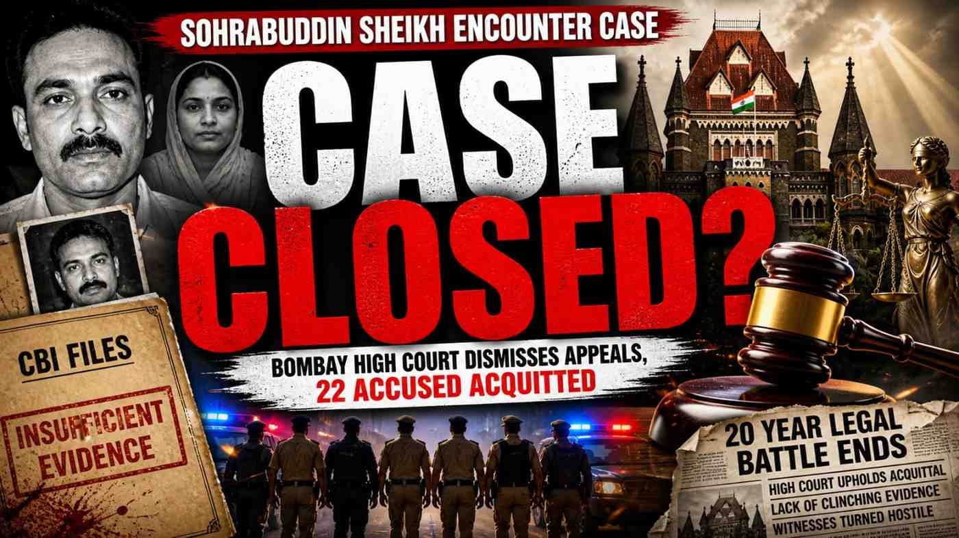 Bombay HC Upholds Acquittal of All 22 Accused in Sohrabuddin Case