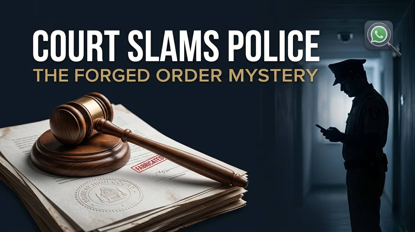Bombay High Court Pulls Up Police for 'Casual' Probe Into Fabricated Court Orders