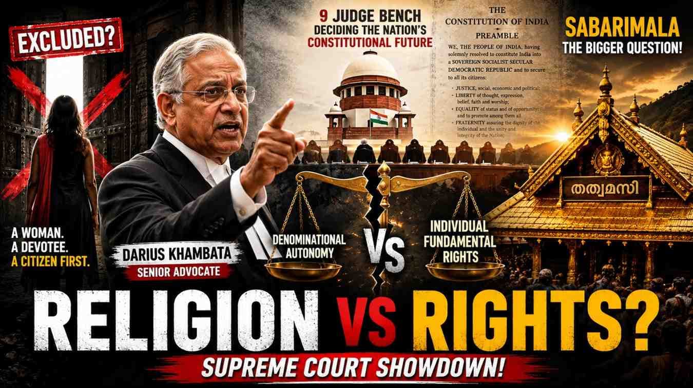 Sabarimala Reference: Individual Believer vs. Religious Denomination Rights